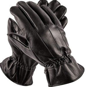 Men's leather gloves